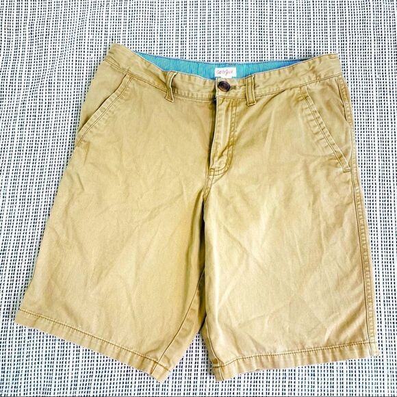 Cat & Jack boys khaki shorts size 16 - Picture 1 of 4